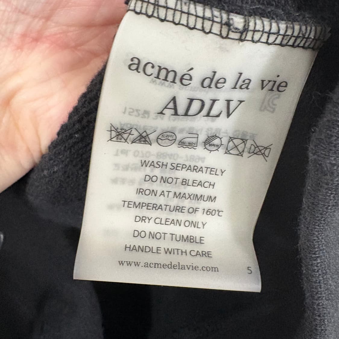 ADLV 프린팅 후드티 상품이미지5