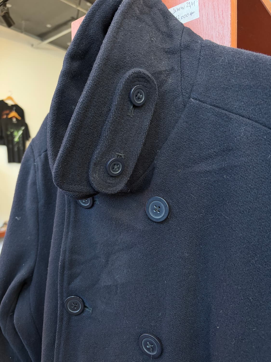 00s L.L.Bean 신슐레이트 울 클래식 피코트 상품이미지5