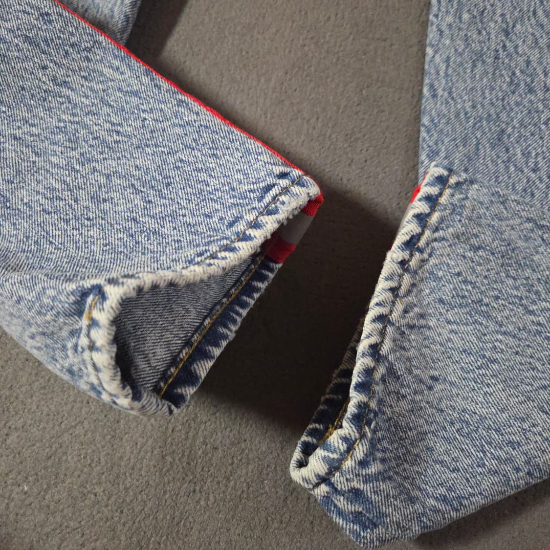 LVC 리바이스 512 리플렉티드 사이드라인 슬림 테이퍼드 데님 팬츠  상품이미지4