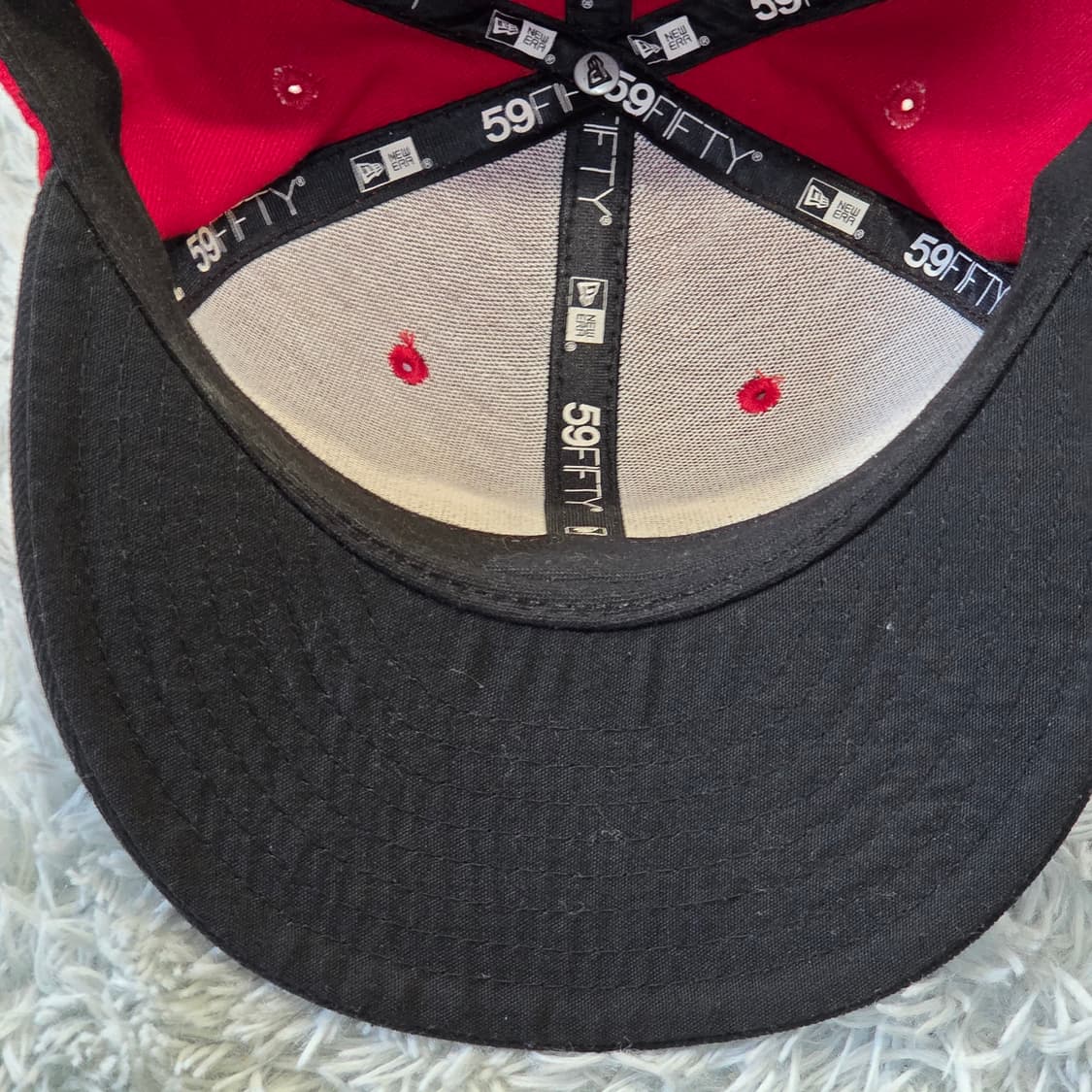 L8-2:뉴에라 59피프티 신시내티 레즈 온필드 캡 레드/블랙 (58.7 상품이미지6