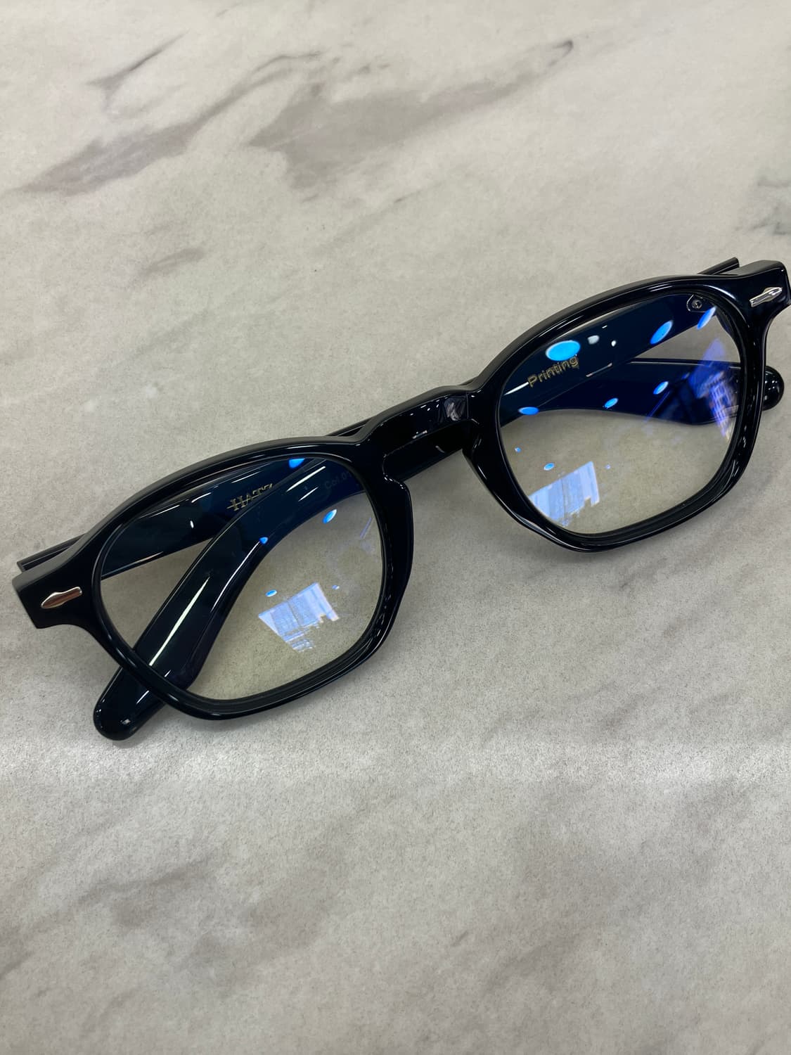 하츠 Hatz 블랙 웰링턴 올 뿔테 일경 상품이미지1