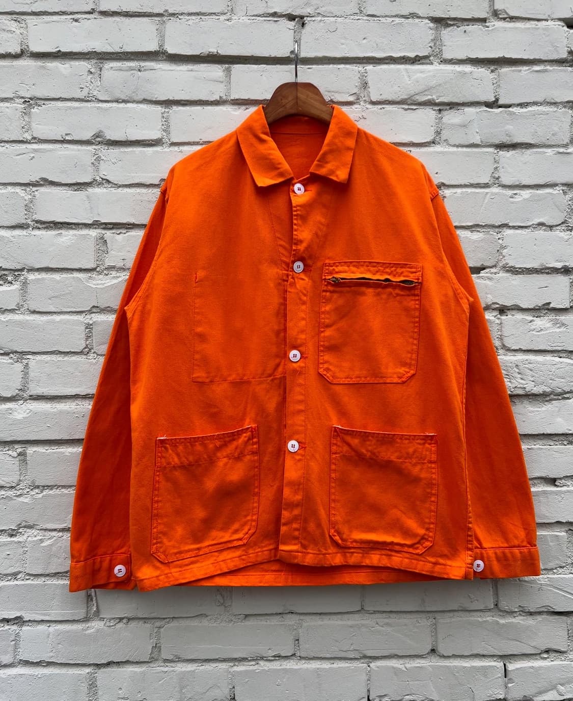 OLD VINTAGE "ORANGE" FRENCH 빈티지프렌치워크자켓 상품이미지1