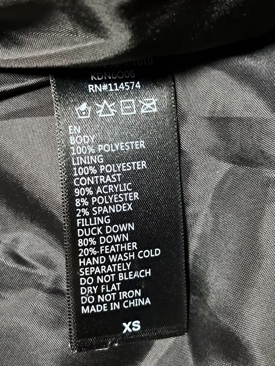 KONUS 패딩 남성XS(95~100) 상품이미지10