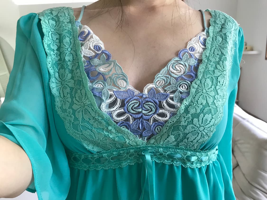 vintage lace blouse 상품이미지4