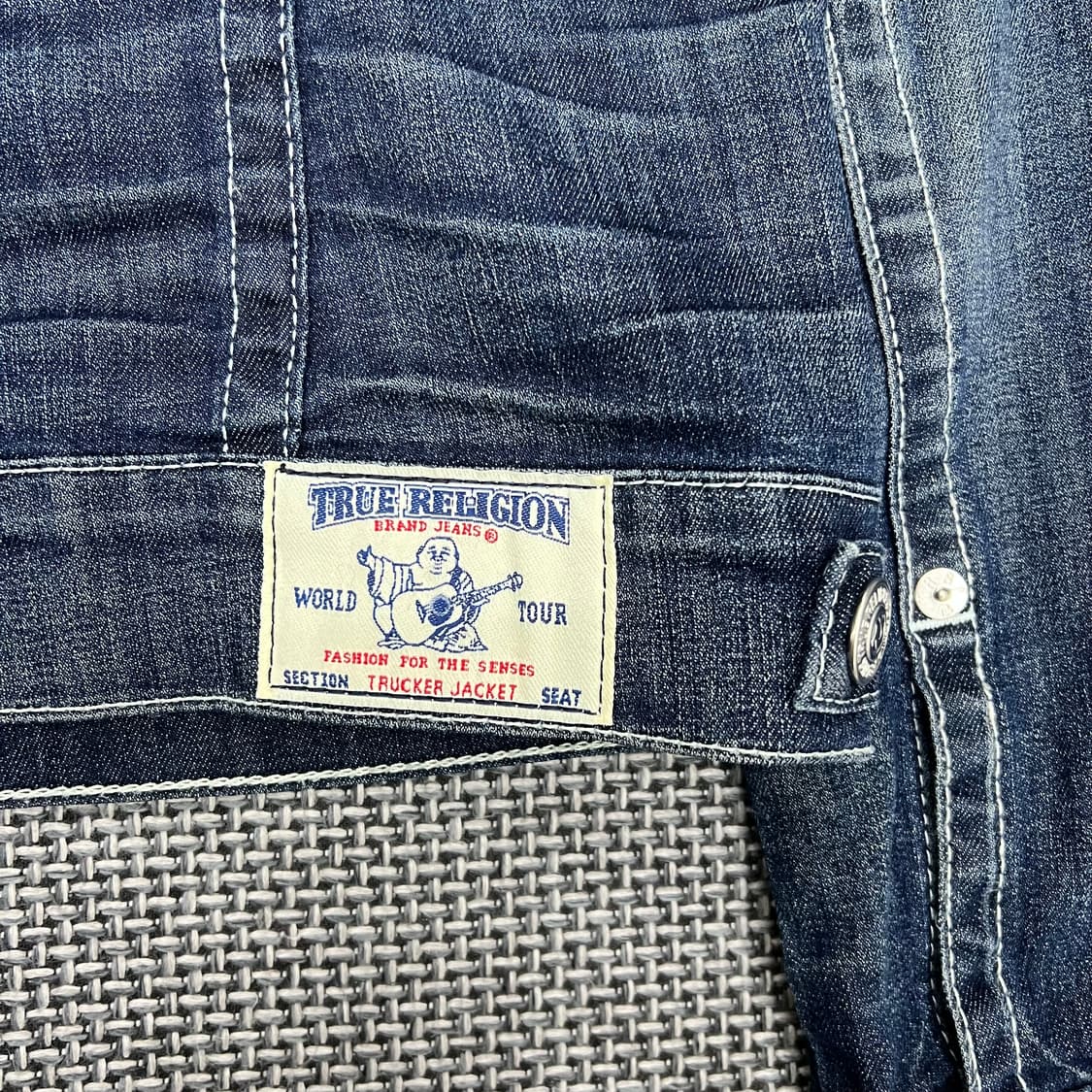 트루릴리전 워싱 트러커 자켓 상품이미지6