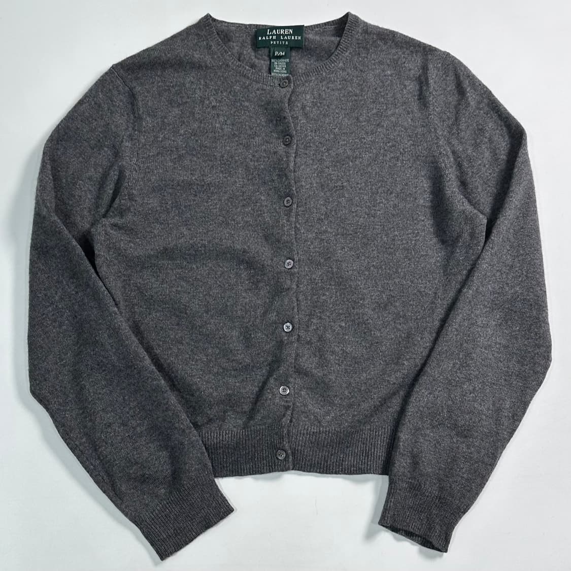 로렌 랄프로렌 캐시미어 유넥 가디건 상품이미지1