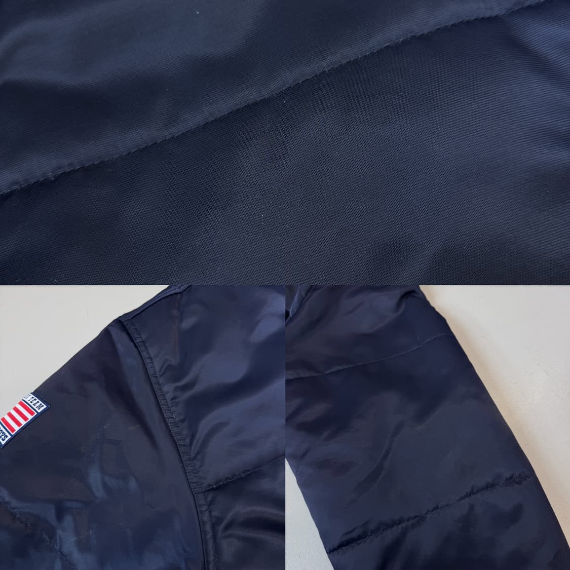 NFL X 리복 90s 댈러스 카우보이스 올드스쿨 리버시블 바시티 점퍼  상품이미지9