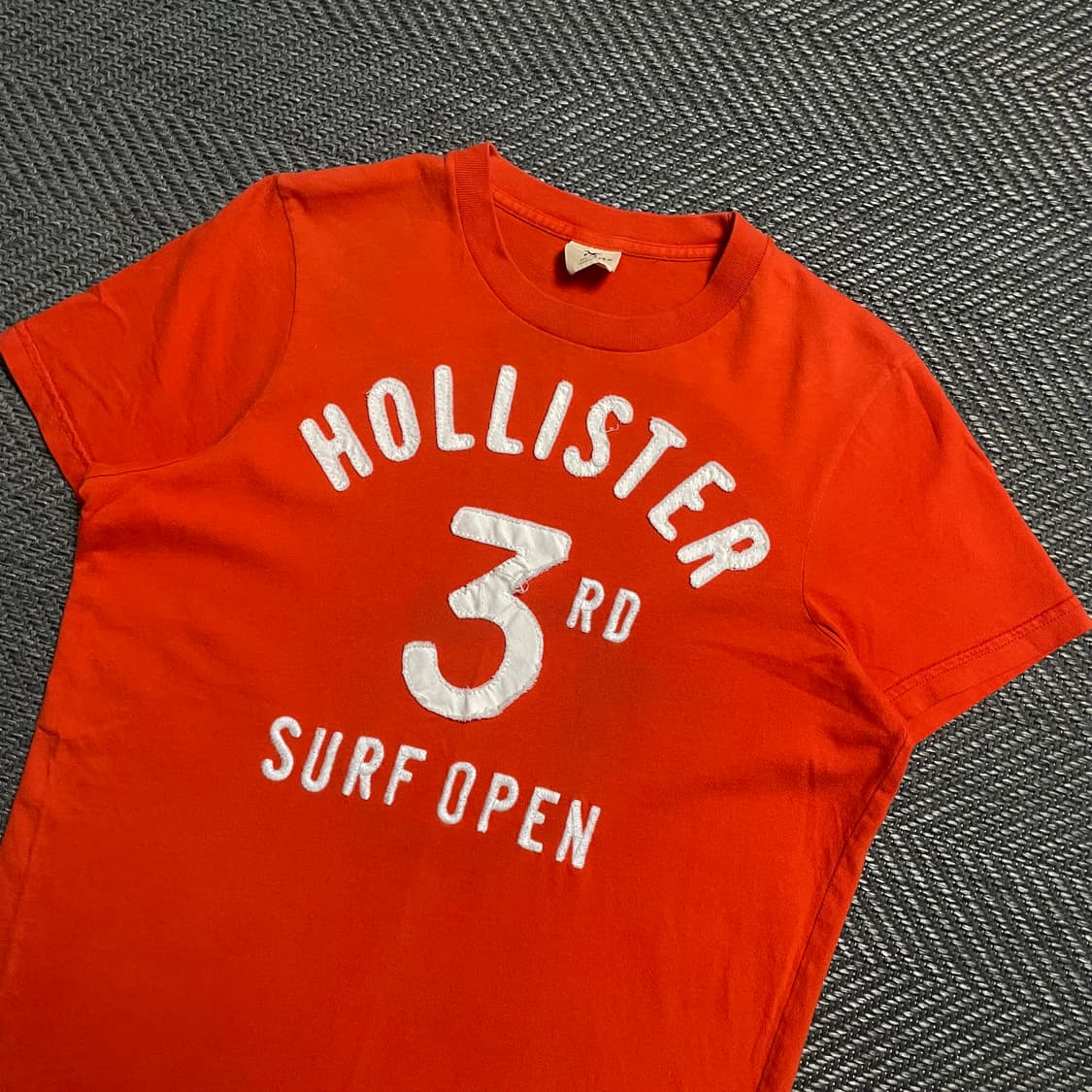 홀리스터 y2k 빈티지 자수로고 반팔 티셔츠o 5414 상품이미지3