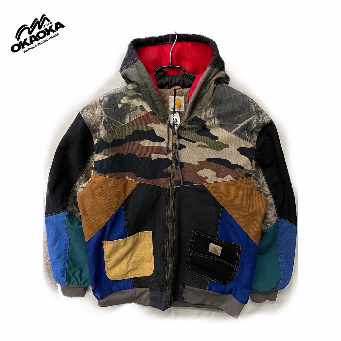 칼하트 리메이크 후드 자켓 상품이미지1