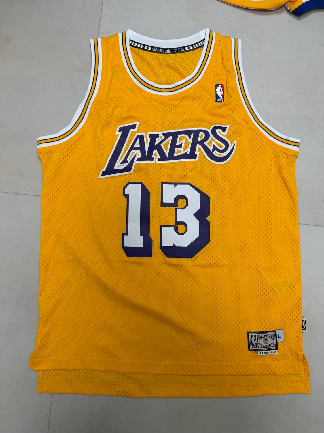 NBA LAKERS 농구 나시 미사용상품 L 아디다스 상품이미지1