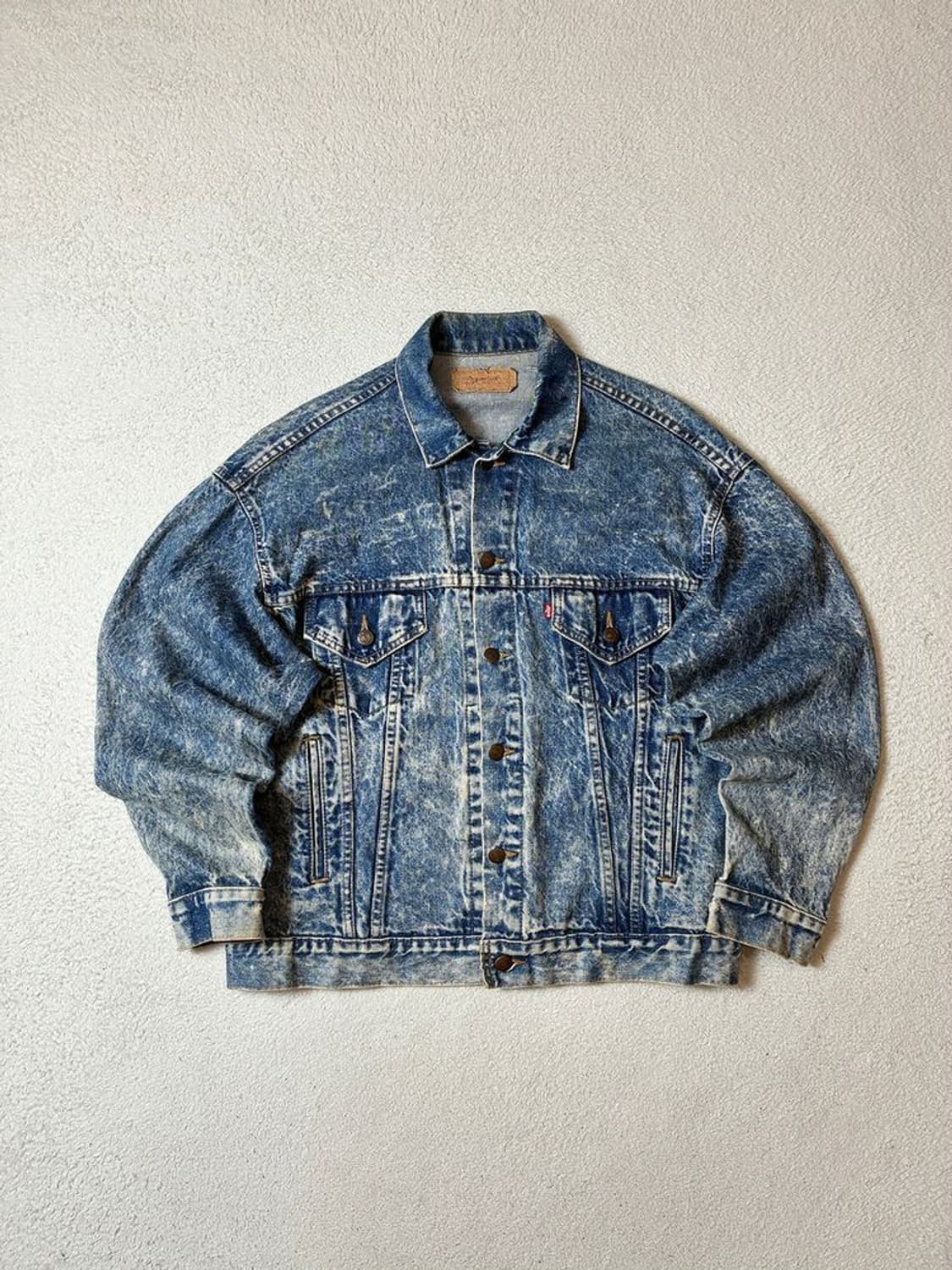 리바이스 80's USA 아이스워싱 트러커 데님 자켓 PN7965 상품이미지1