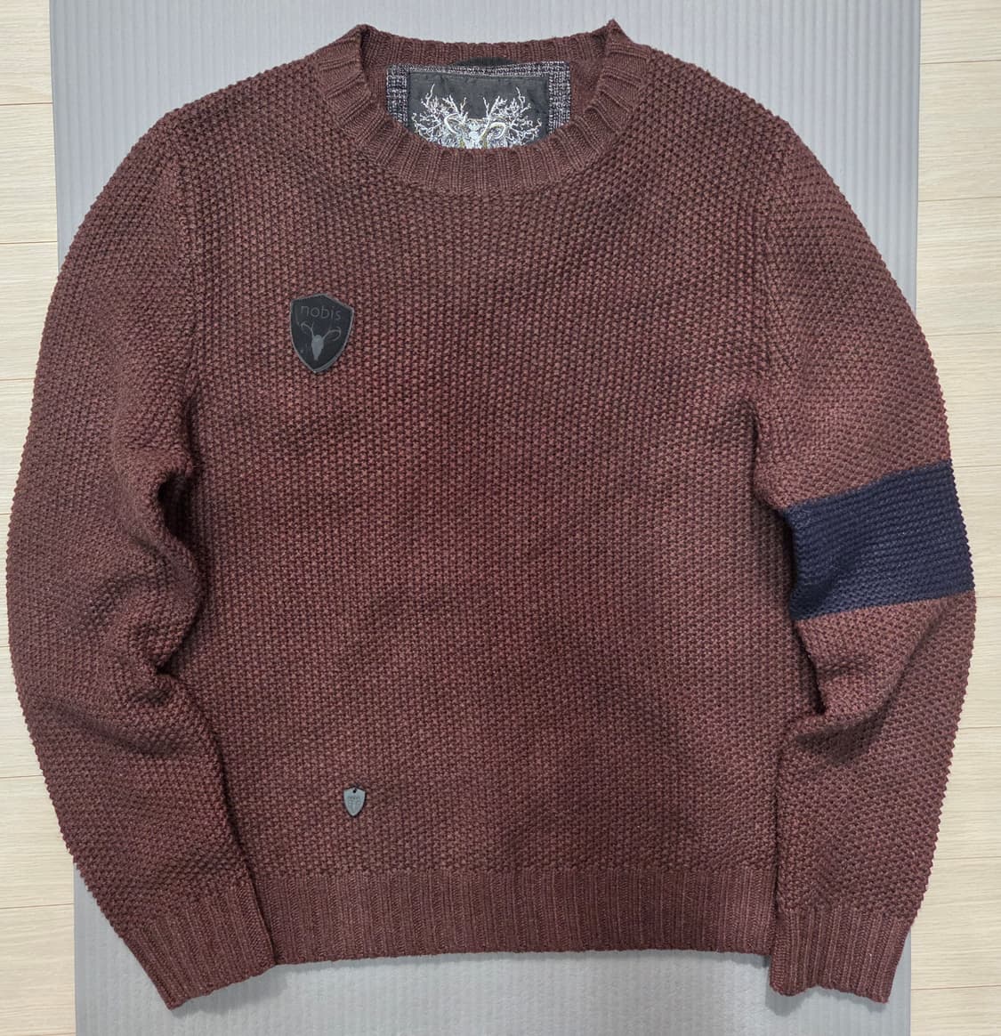 캐나다명품 노비스(nobis) 울 니트스웨터 m(100)사이즈 판매 상품이미지9