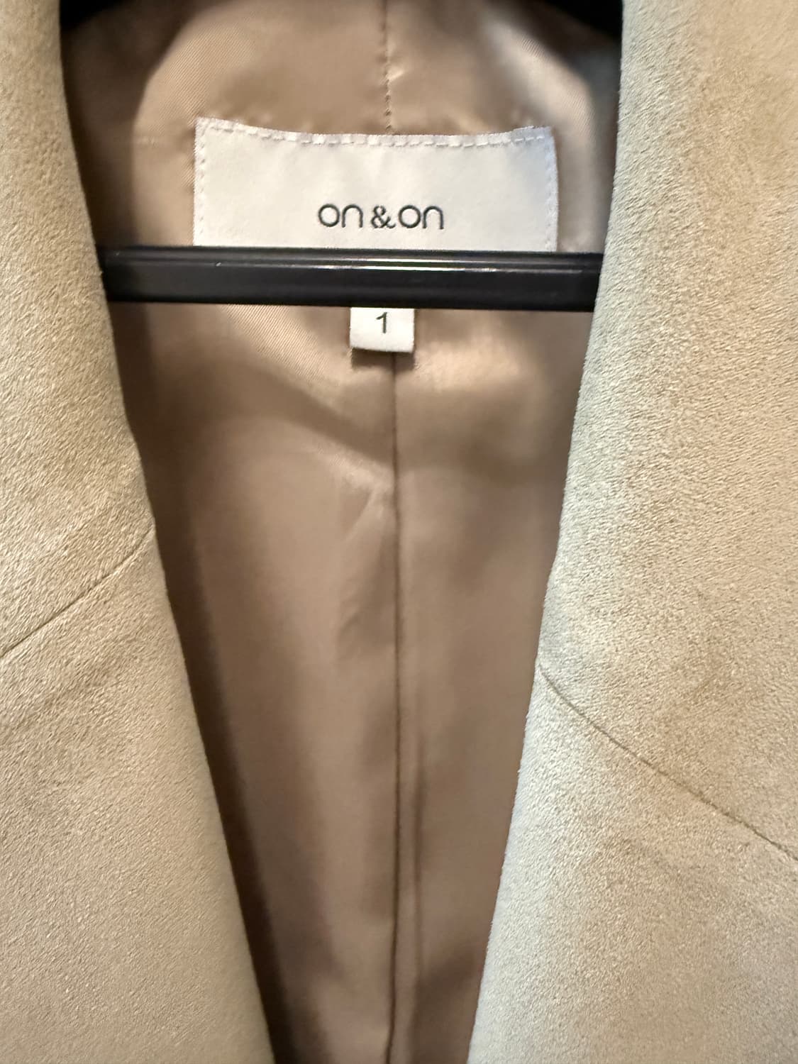 온앤온 스웨이드 자켓 상품이미지6