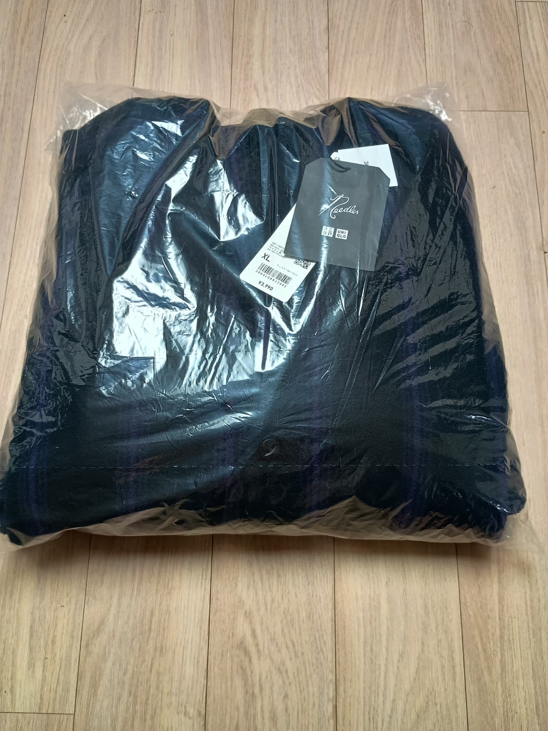 유니클로 니들스 후리스 가디건 검정 XL 상품이미지2