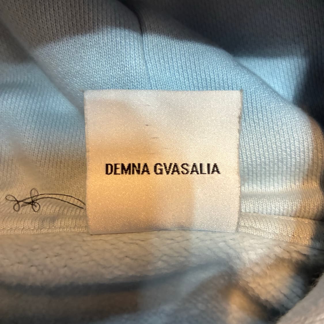 20aw Reverse Logo big label hoodie 상품이미지9