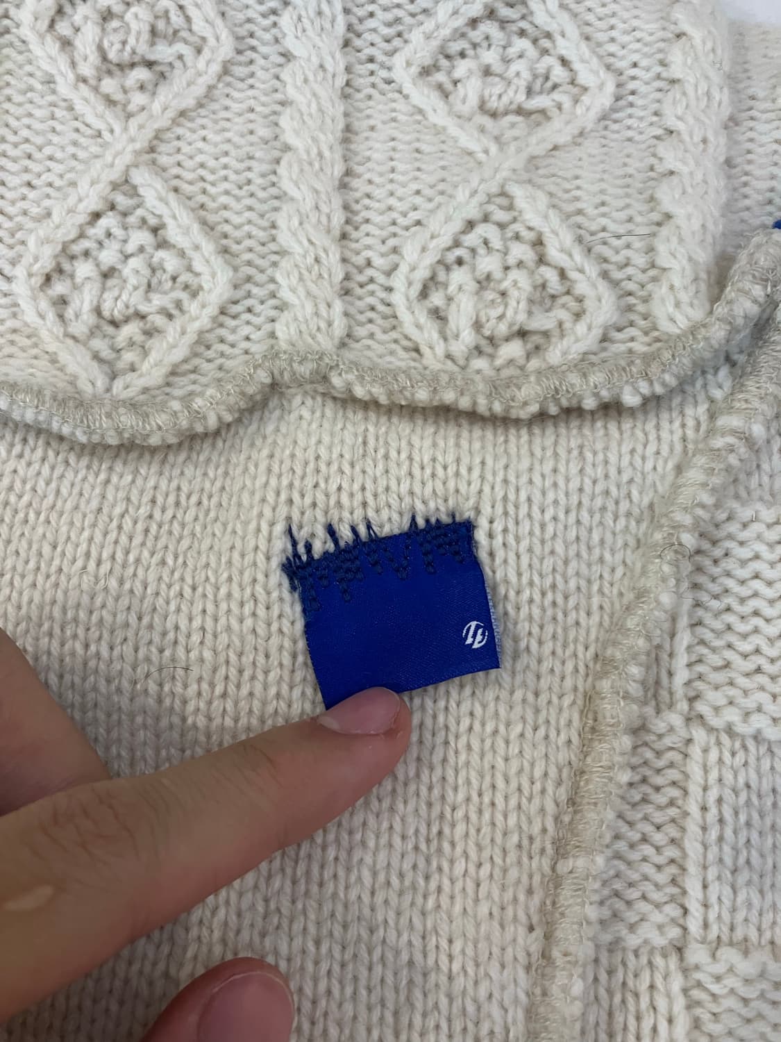 자라 X 아더에러 패치워크 오버사이즈 니트 스웨터 상품이미지6