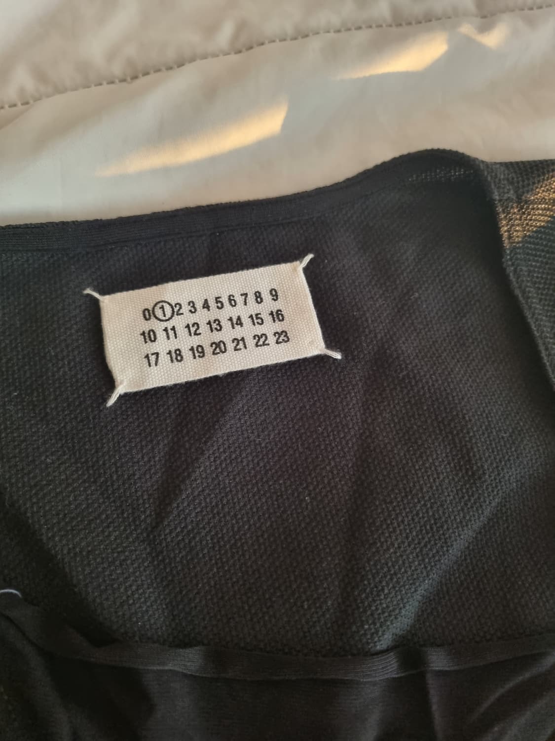 Martin margiela drape mesh top black 상품이미지4