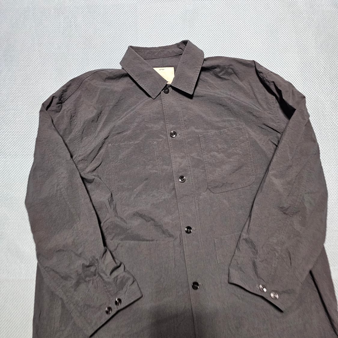 포터리 나일론 워크 자켓 차콜 4사이즈 상품이미지2