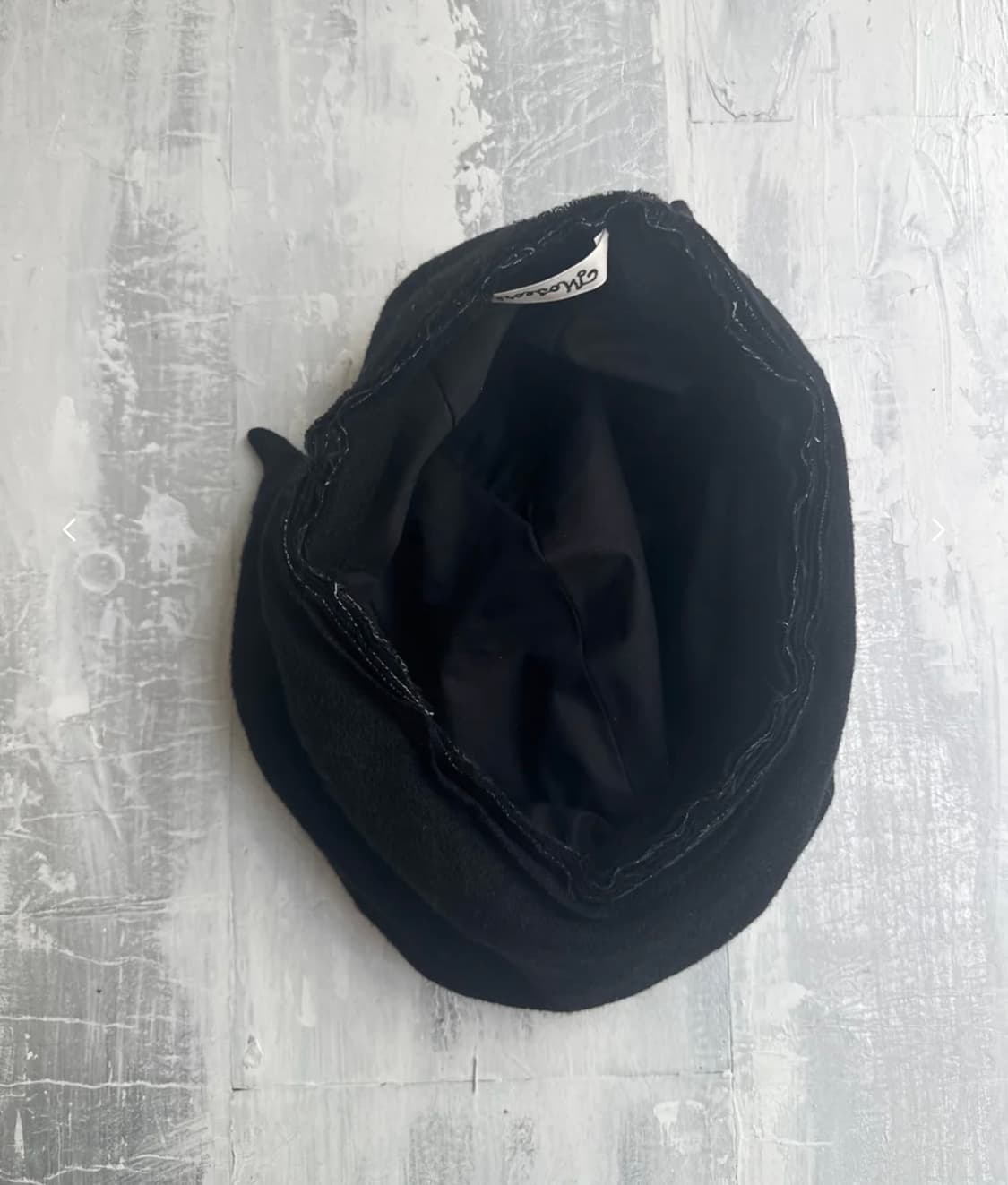 moseori WIRE FORM HAT (BK) M 상품이미지4