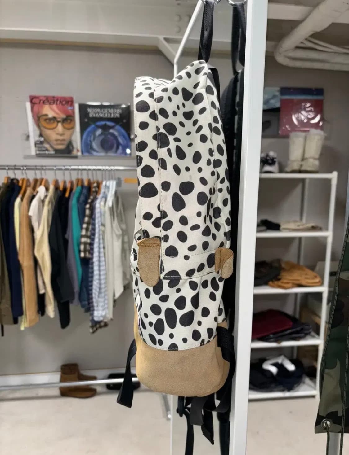 노스페이스 퍼플라벨 카우패턴 백팩 상품이미지4