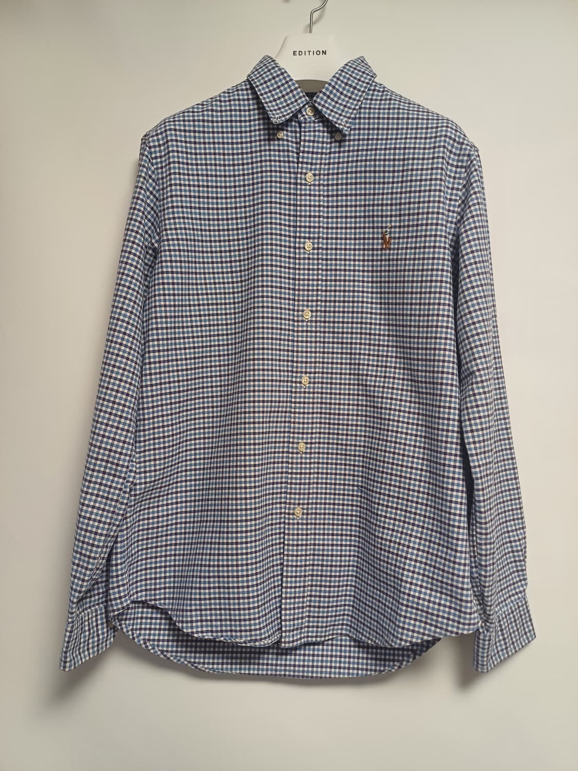 [정품] 폴로 랄프로렌 클래식 핏 깅엄 체크 셔츠 (M/Classic F 상품이미지1