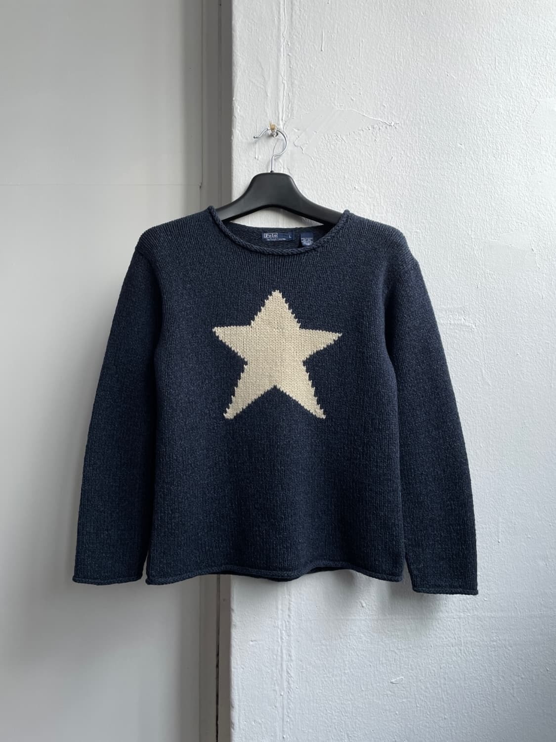 90s 폴로 랄프로렌 스타 핸드 니트  상품이미지3