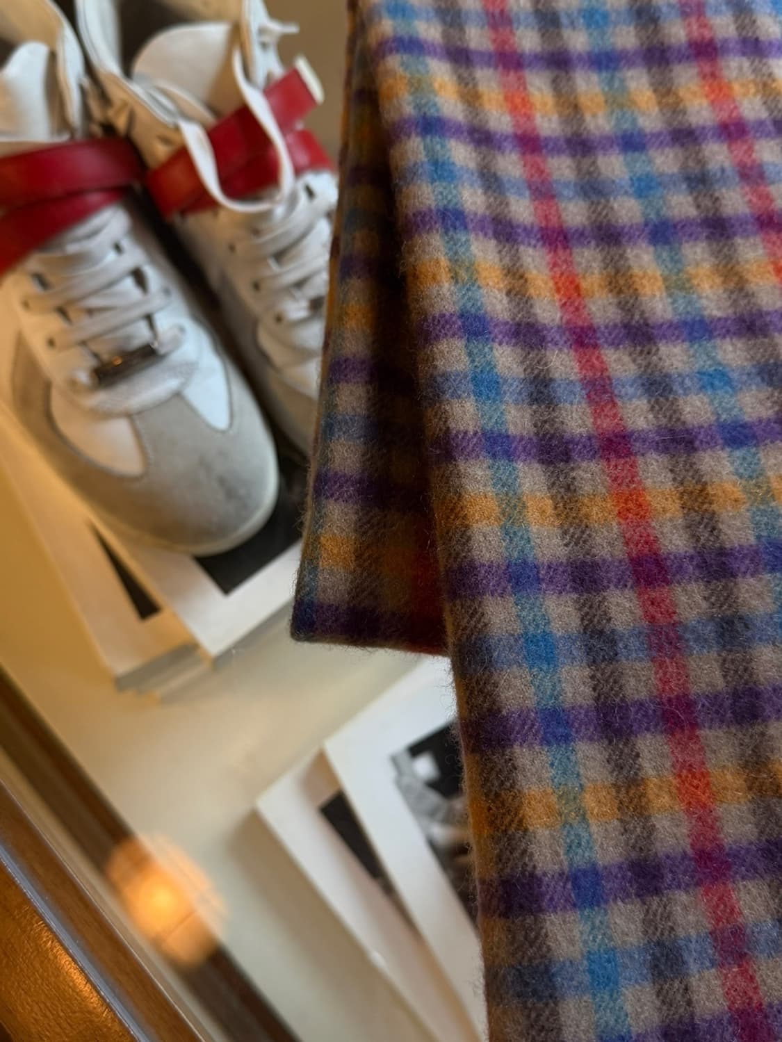 빈티지 캐시미어 머플러 상품이미지4