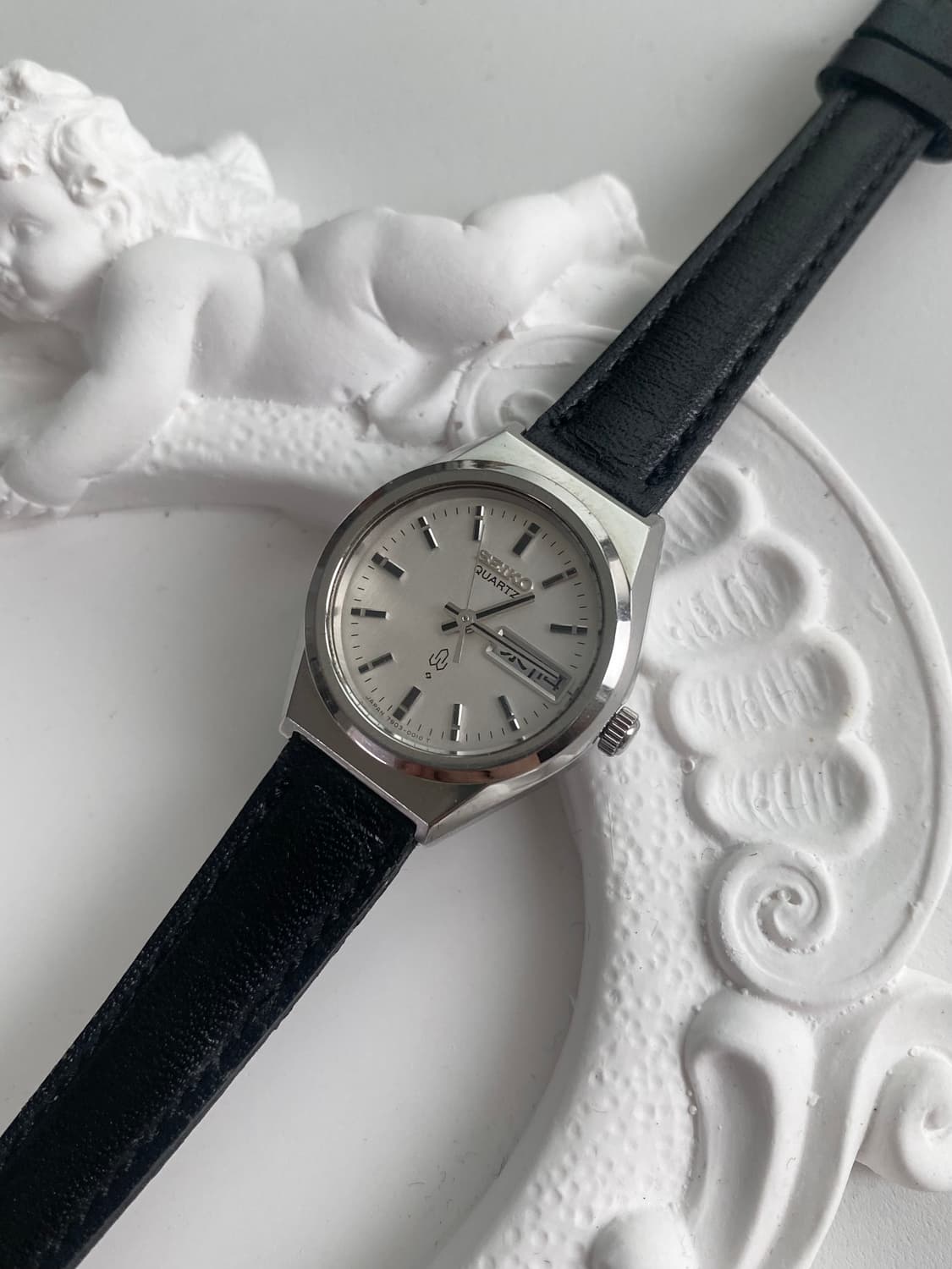 Seiko 세이코 쿼츠 데이데이트 레이디스 상품이미지1