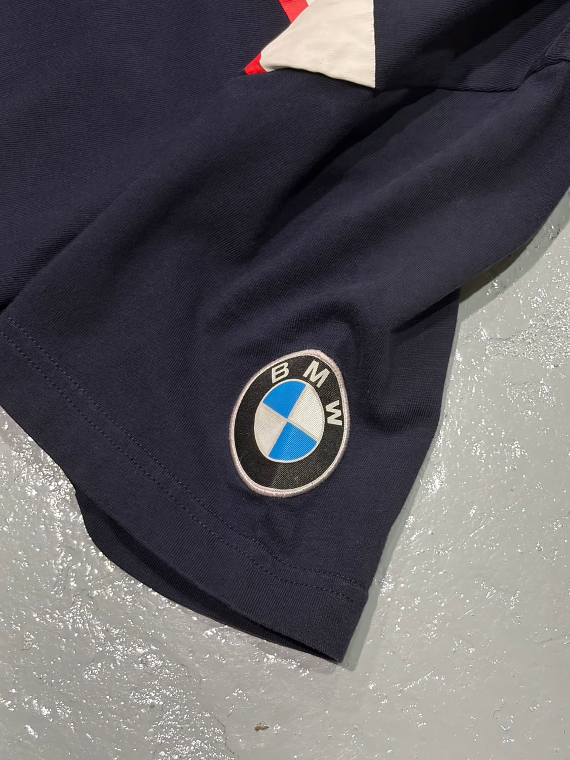 푸마(Puma) X BMW Motorsport 빈티지 네이비 반팔 티셔츠 상품이미지5