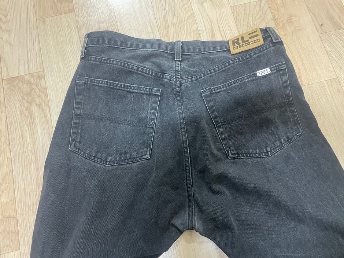 폴로 랄프로렌 진스 블랙 데님 팬츠 상품이미지2