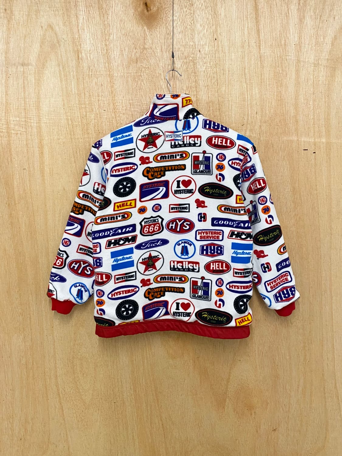 HYSTERIC GLAMOUR racing fleece jacket 상품이미지4