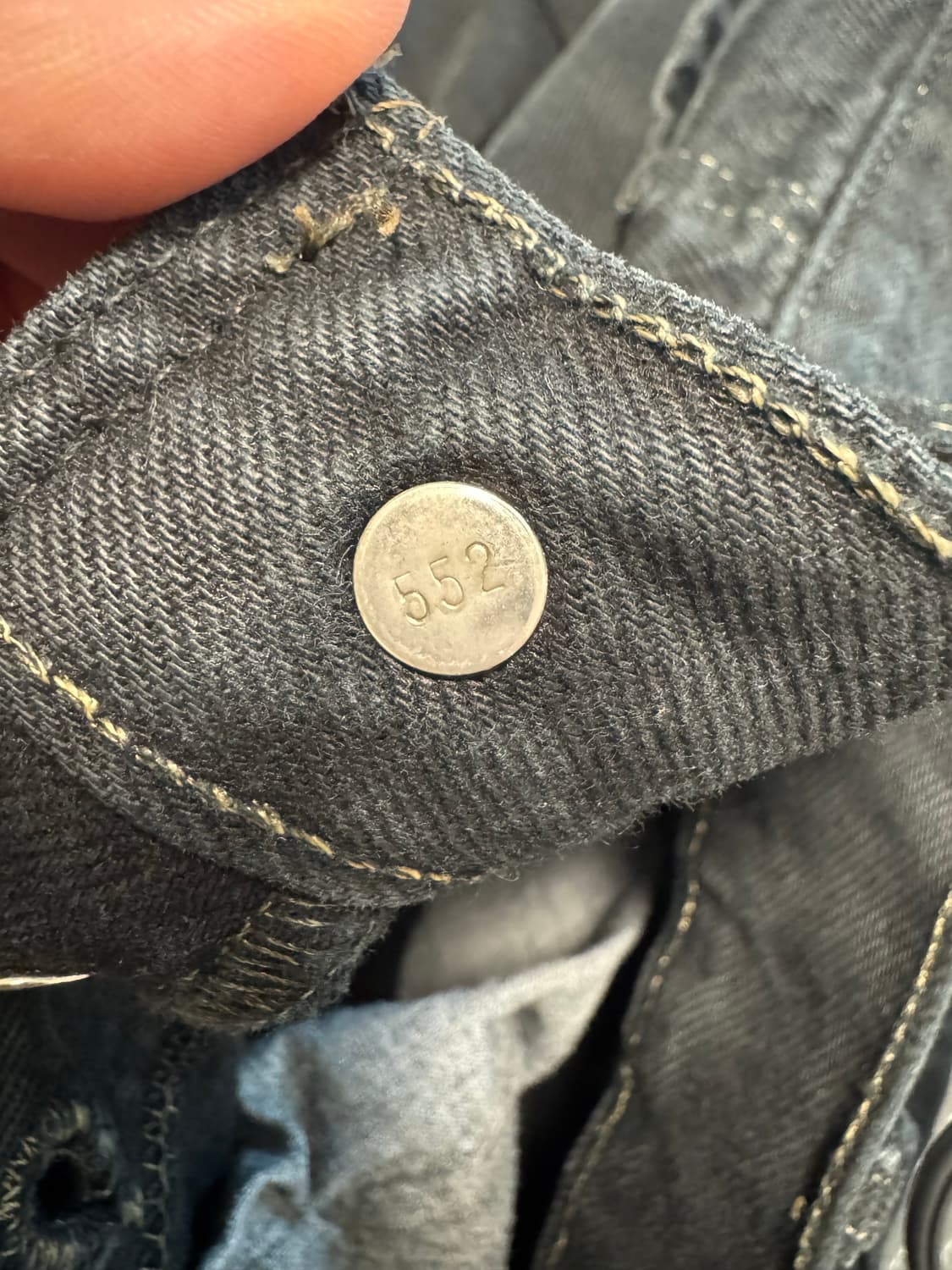 리바이스 501 90s 흑청 상품이미지2