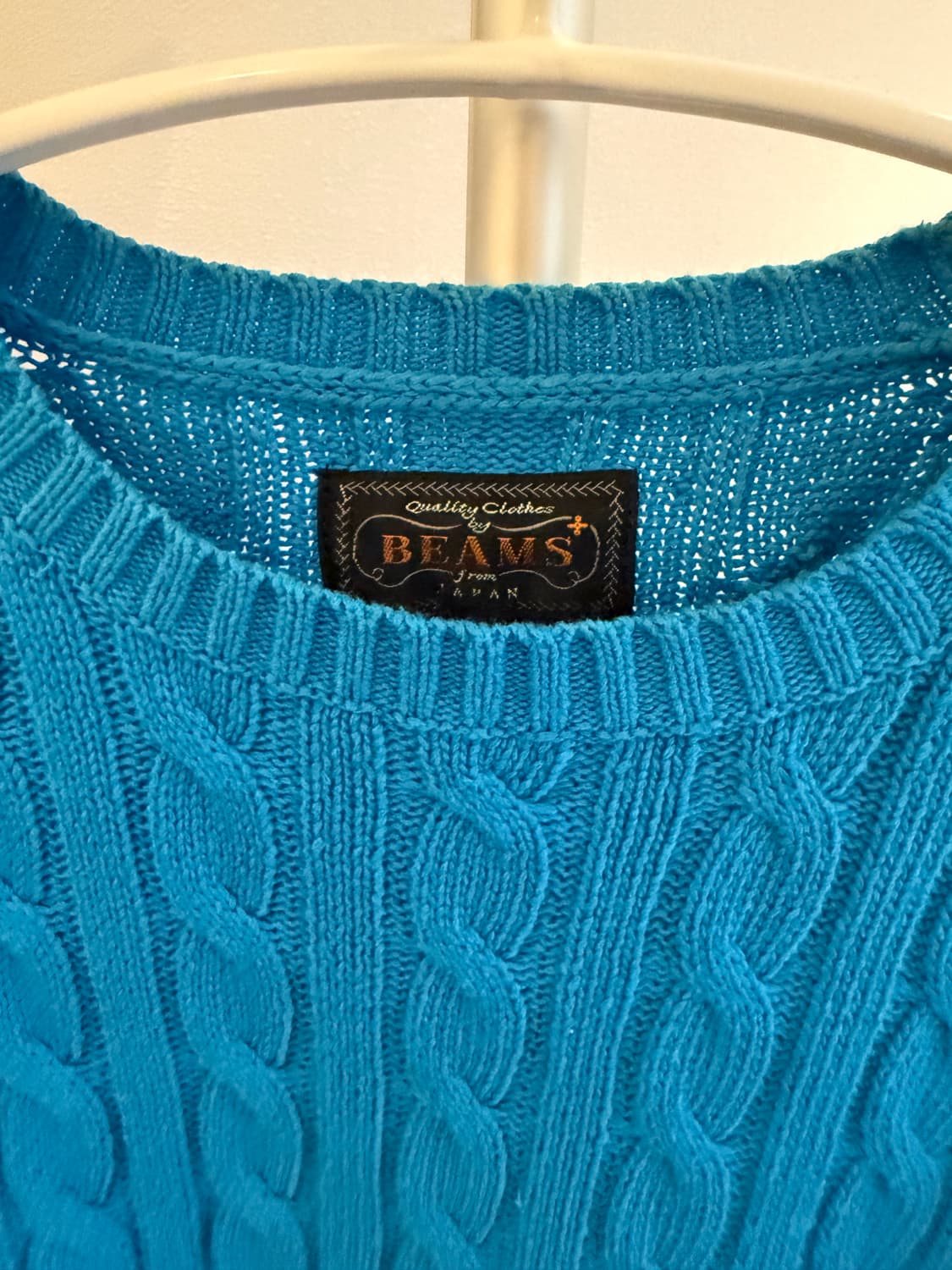 beams plus 블루 니트 M 상품이미지3