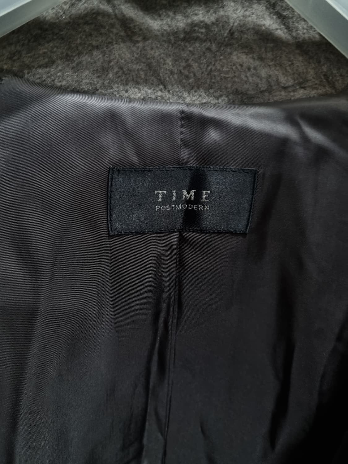 여성 55size 타임 핸드메이드 자켓 울 앙고라 캐시미어 혼방 상품이미지5