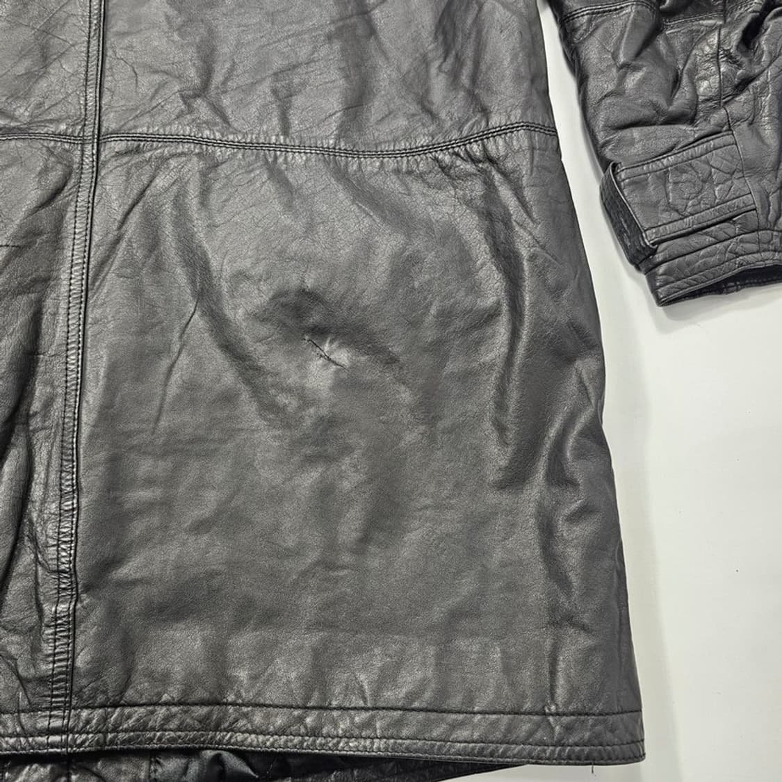 빈티지 소가죽 자켓 L 상품이미지6