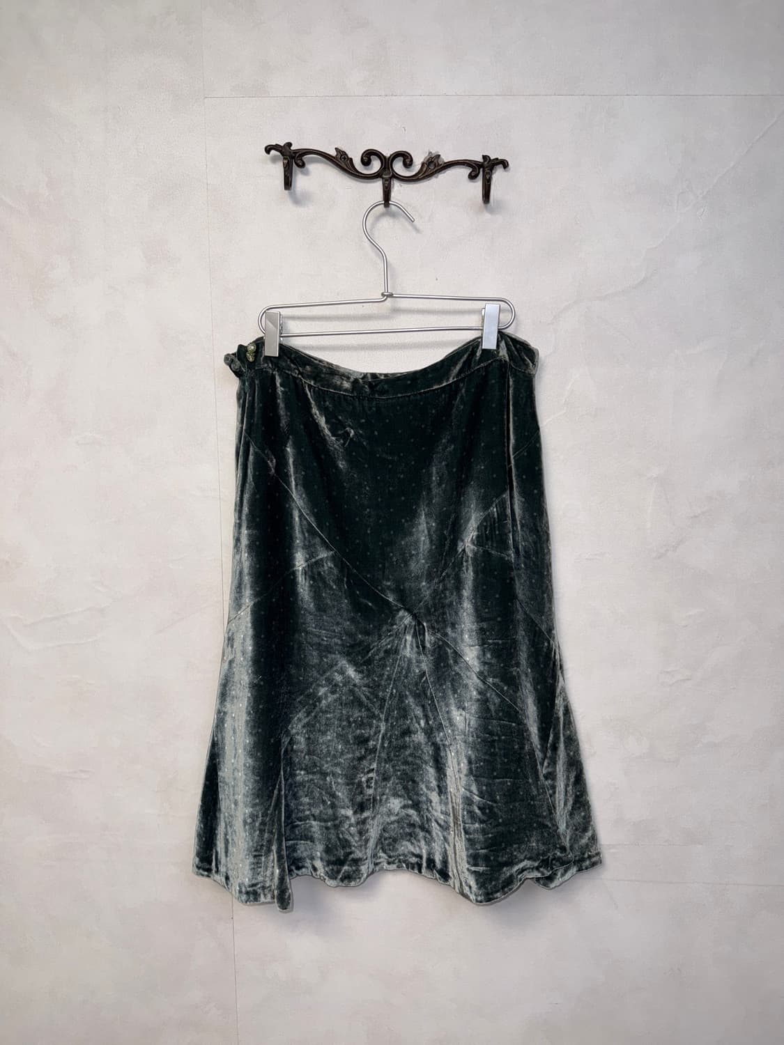 Marc Jacobs green velvet silk dot setup 상품이미지9