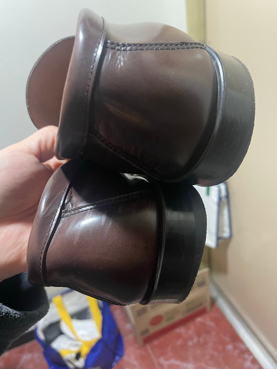 남성 하루타 906 브라운 260eee사이즈 상품이미지7