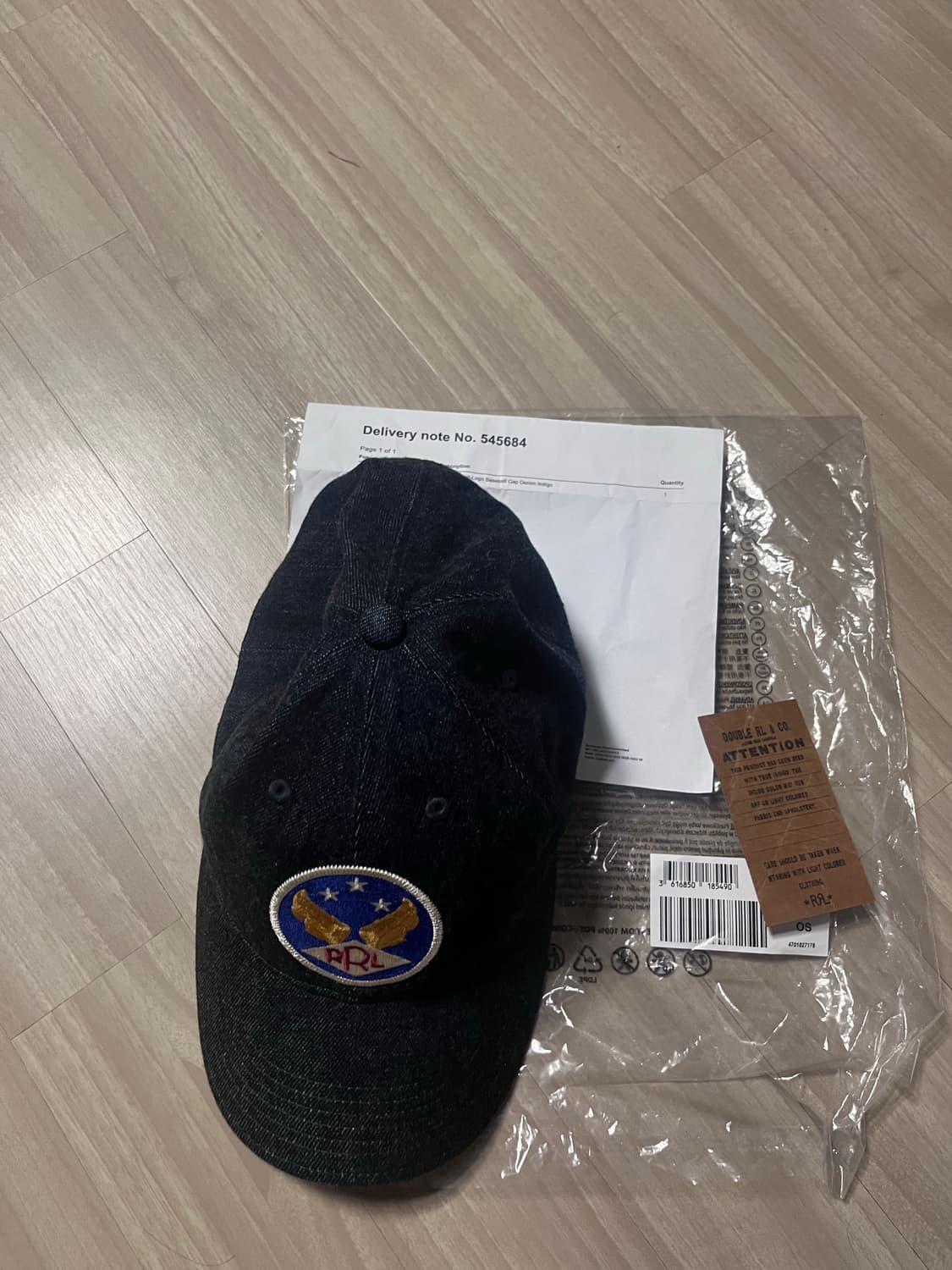 rrl 볼캡 인디고 상품이미지2