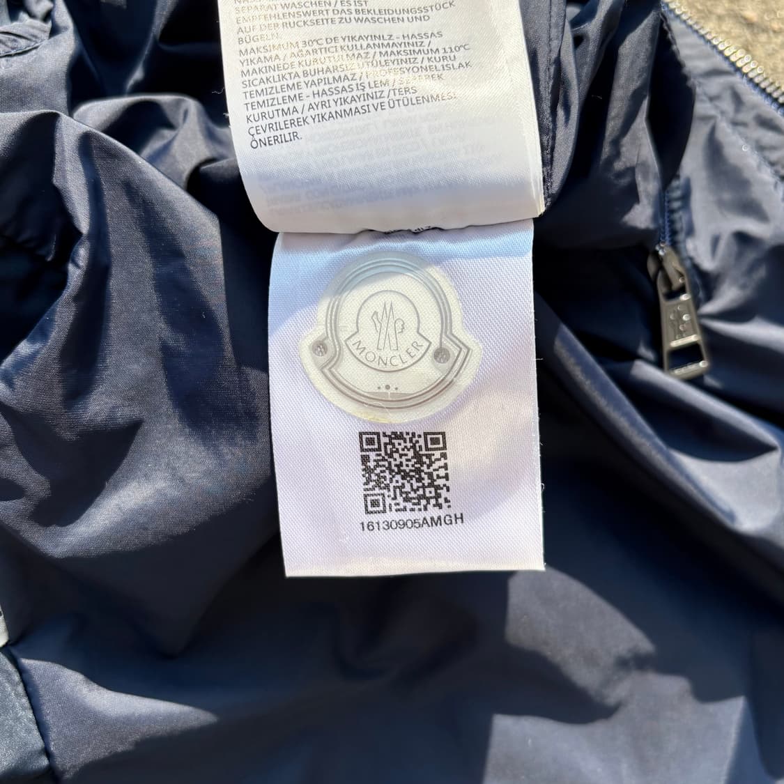 (M) 몽클레어 하이브리드 나일론 바람막이 자켓 상품이미지9