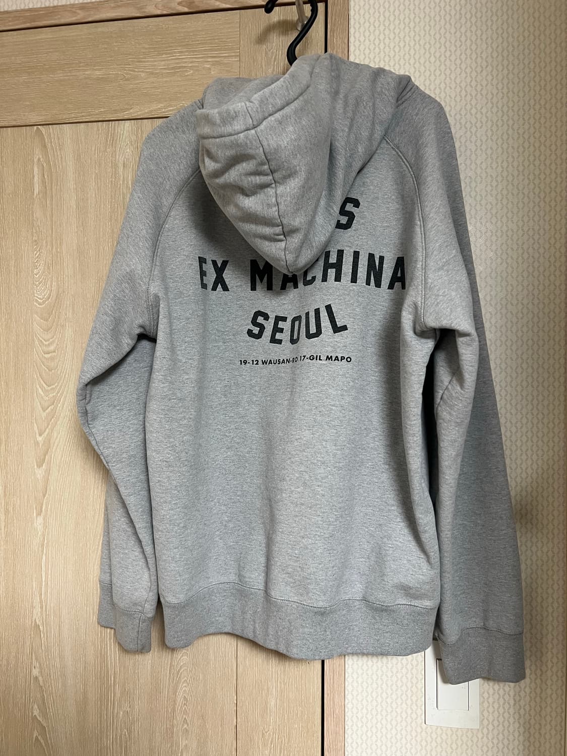 데우스 엑스 마키나 서울 어드레스 그레이 후드 상품이미지3