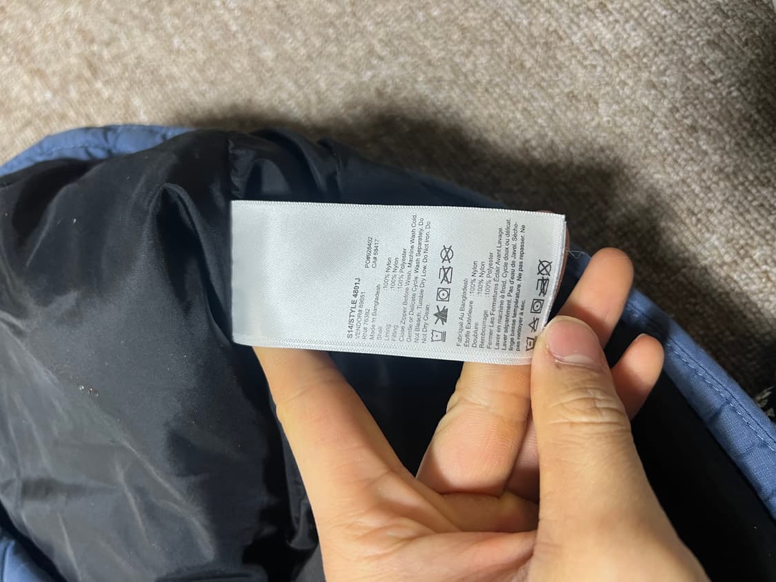 팀버랜드 패딩 조끼 S 상품이미지5