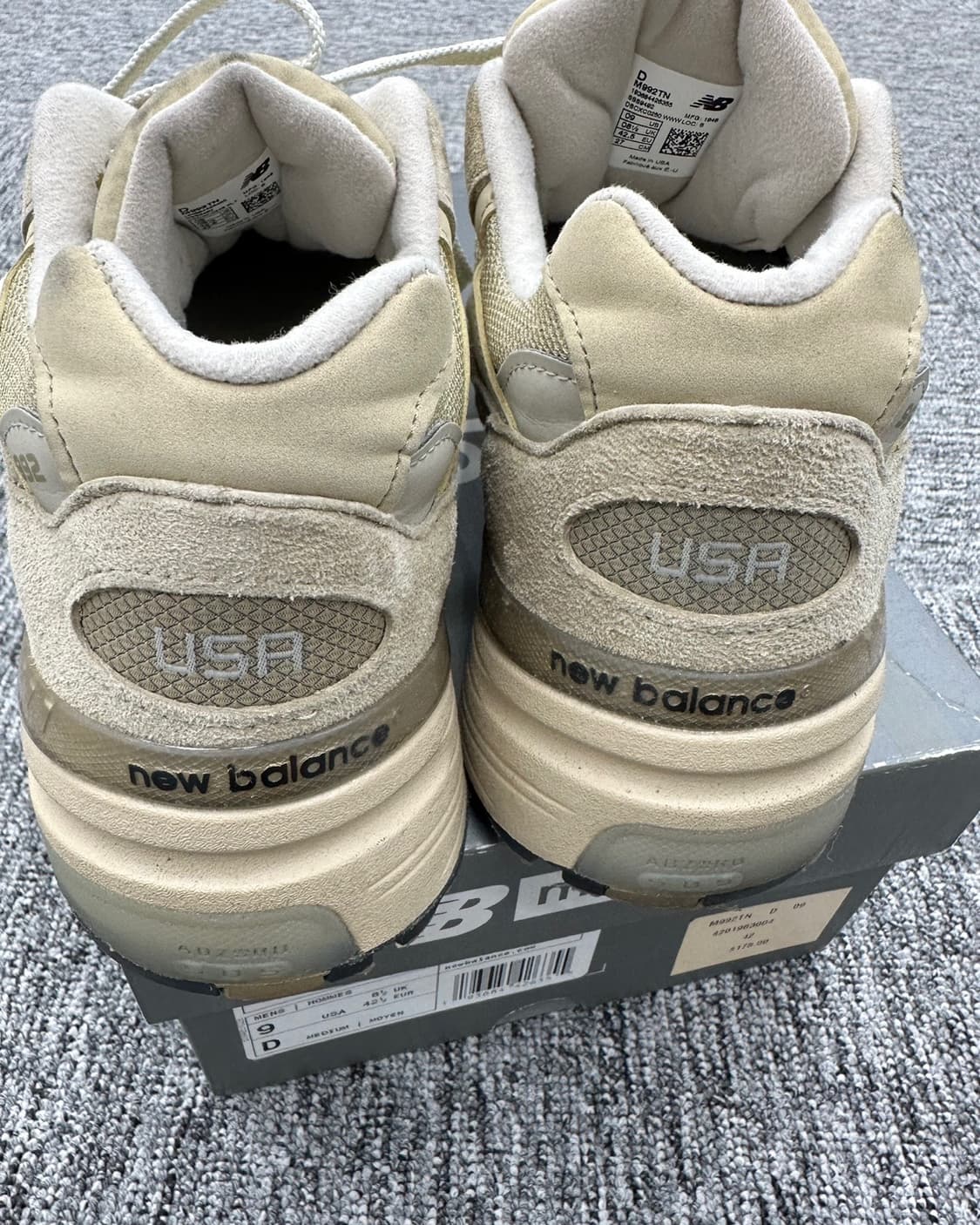 (270MM)뉴발란스 992 탄(박스포함)-M621 상품이미지6