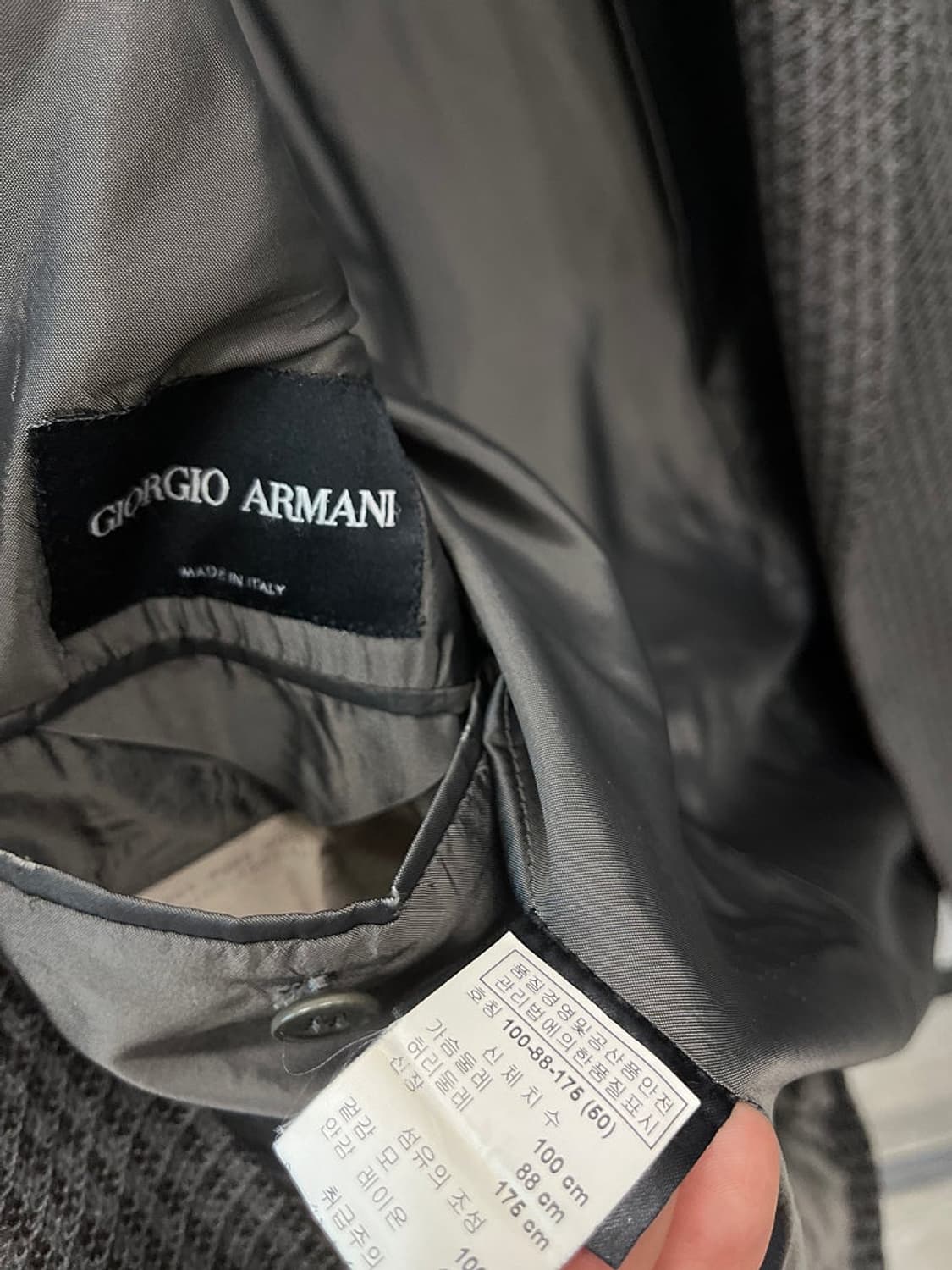 95-100) 조르지오알마니 니트자켓  상품이미지5