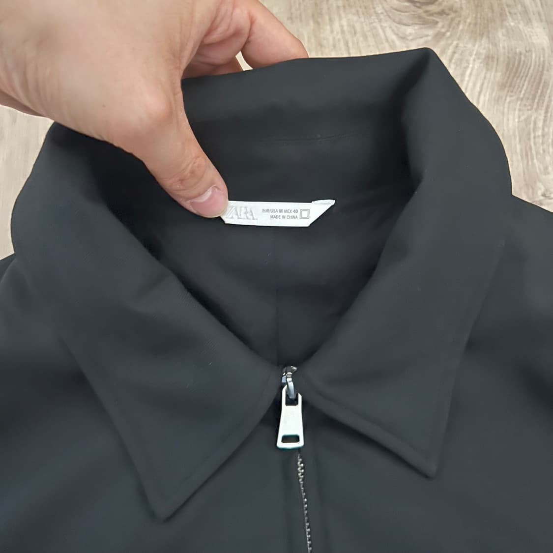 [ZARA] 자라 미니멀 크롭 셔켓 상품이미지2