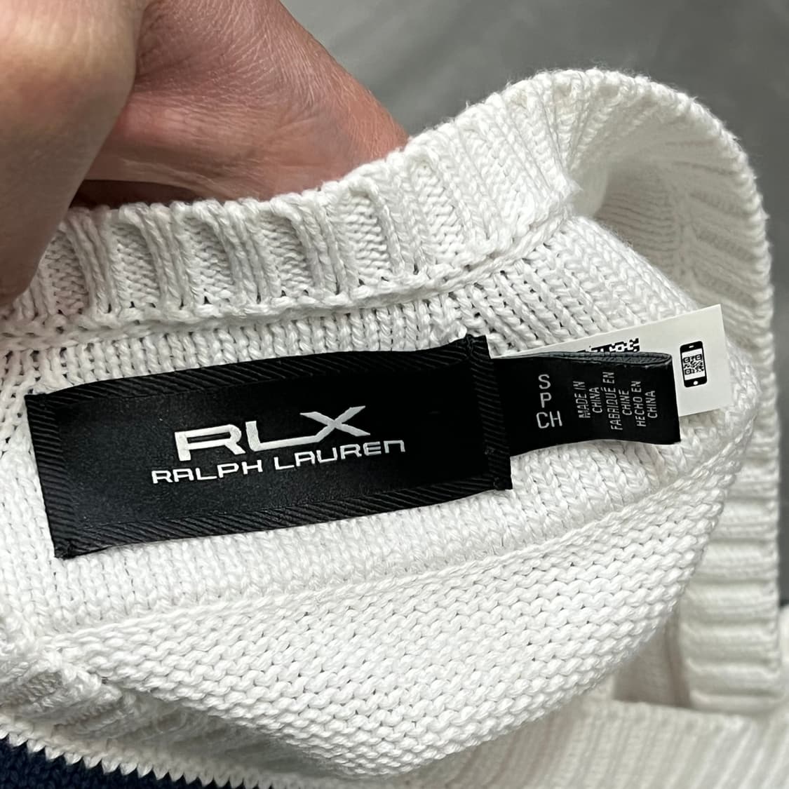  RLX 프레피 브이넥 니트 y15536 상품이미지6