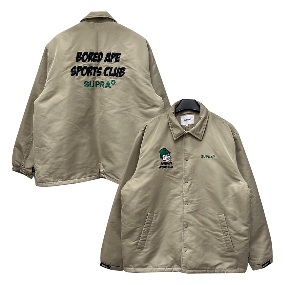 SUPRA 수프라 x BAYC 누빔 코치 자켓 XL 상품이미지1