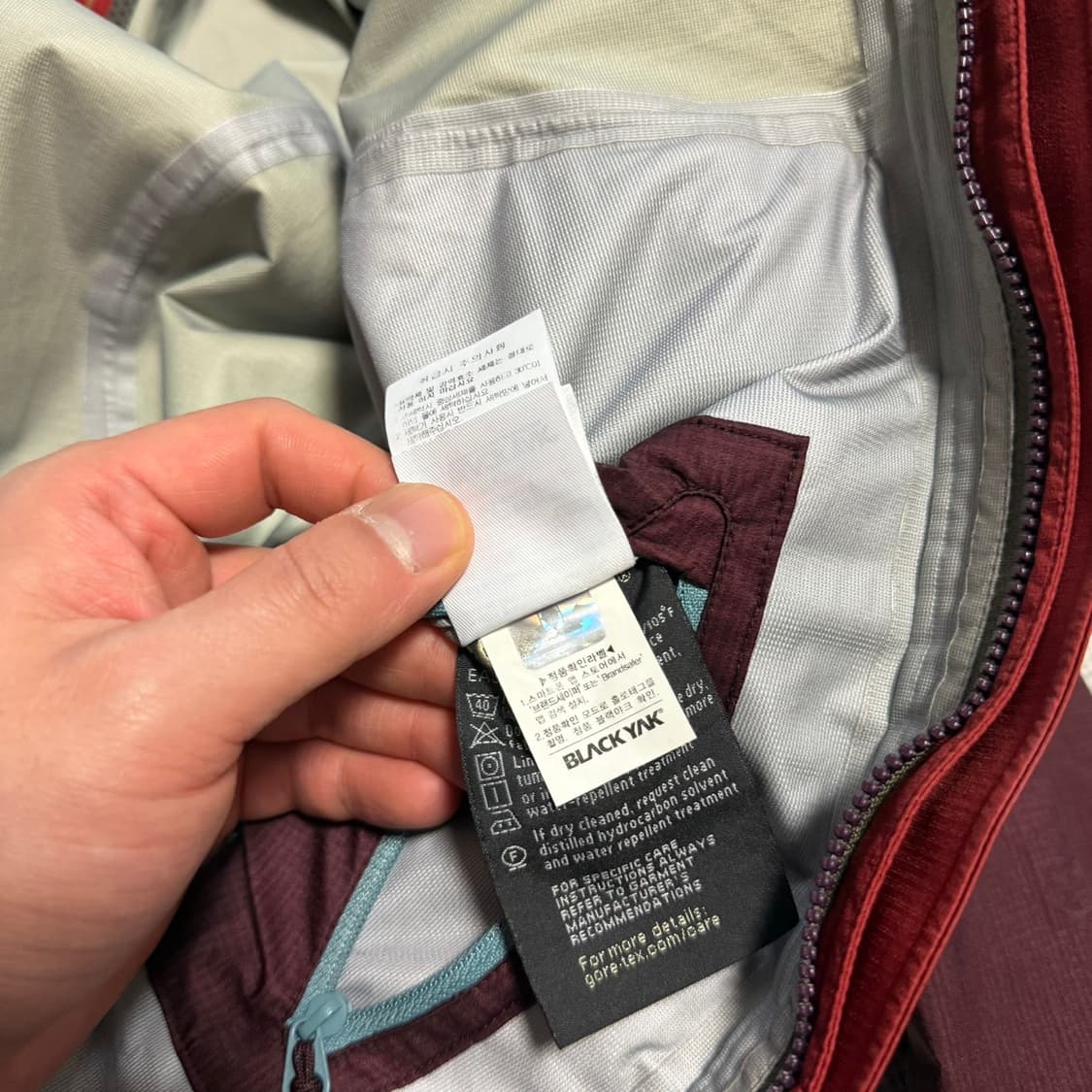 블랙야크 고어텍스 익스트림 피크 바람막이 자켓 상품이미지7