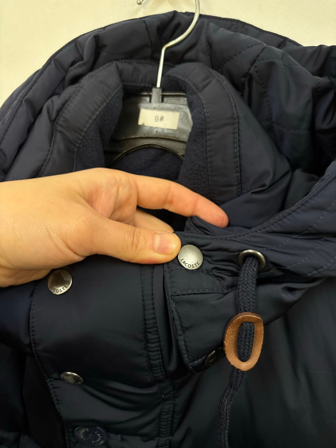 라코스테 후드탈착 다운패딩 상품이미지6