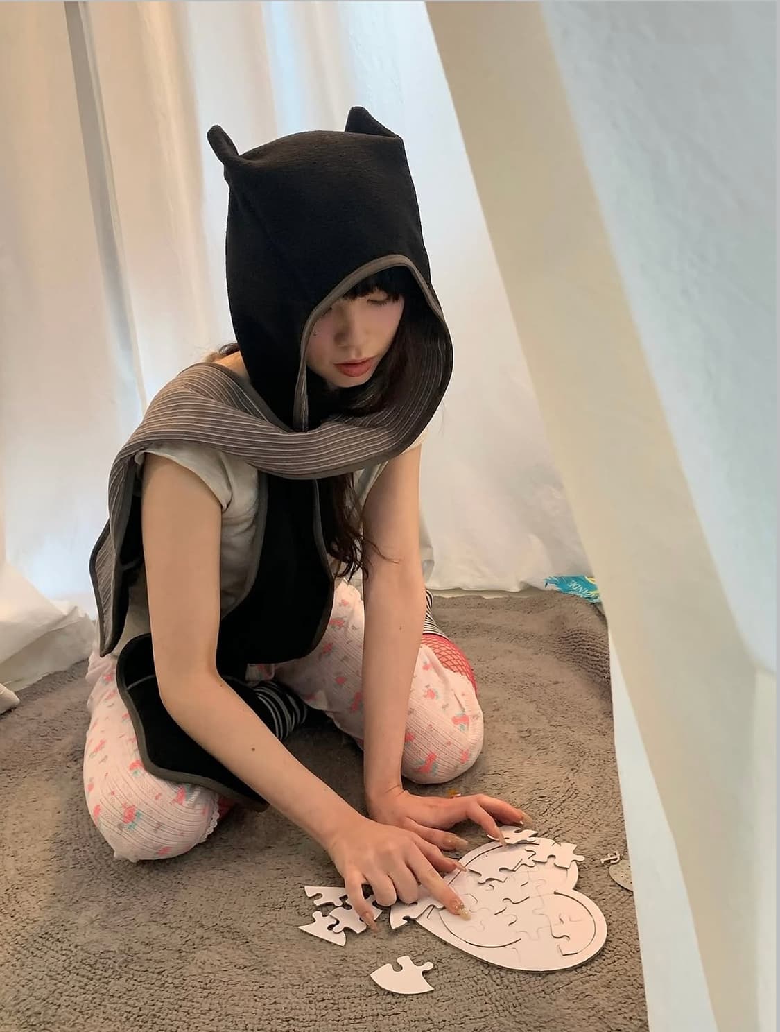 샵페어리 플라워 패턴 레깅스 상품이미지1