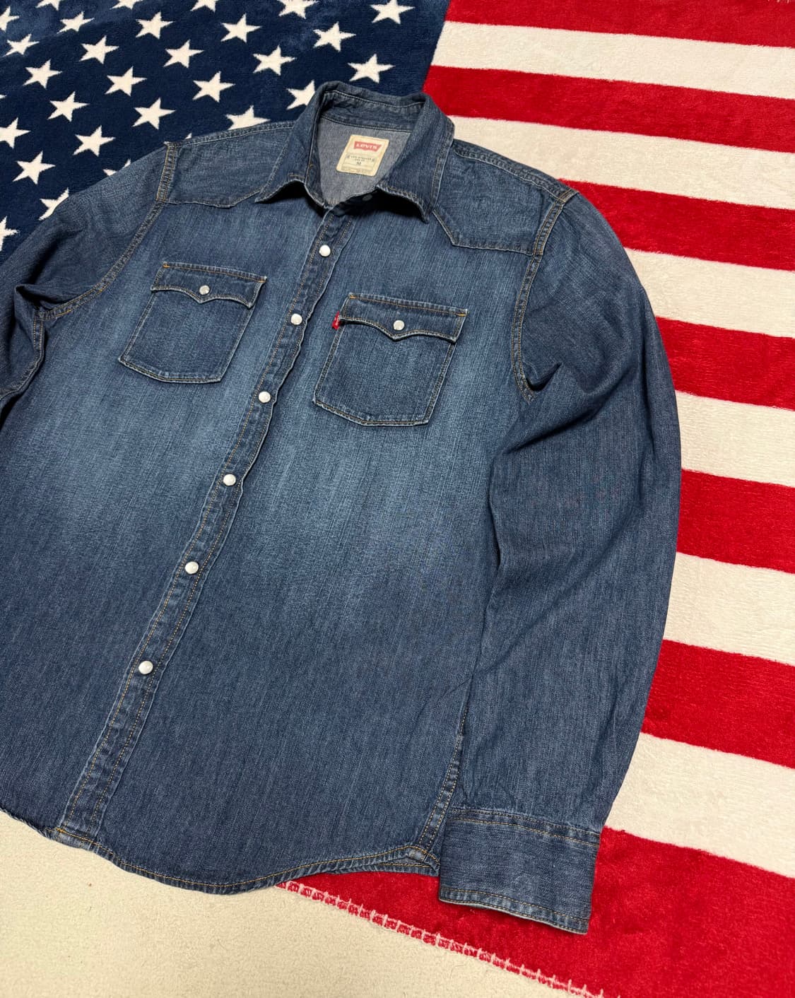 리바이스 웨스턴데님셔츠 Levi‘s Western Denim Shirt 상품이미지3